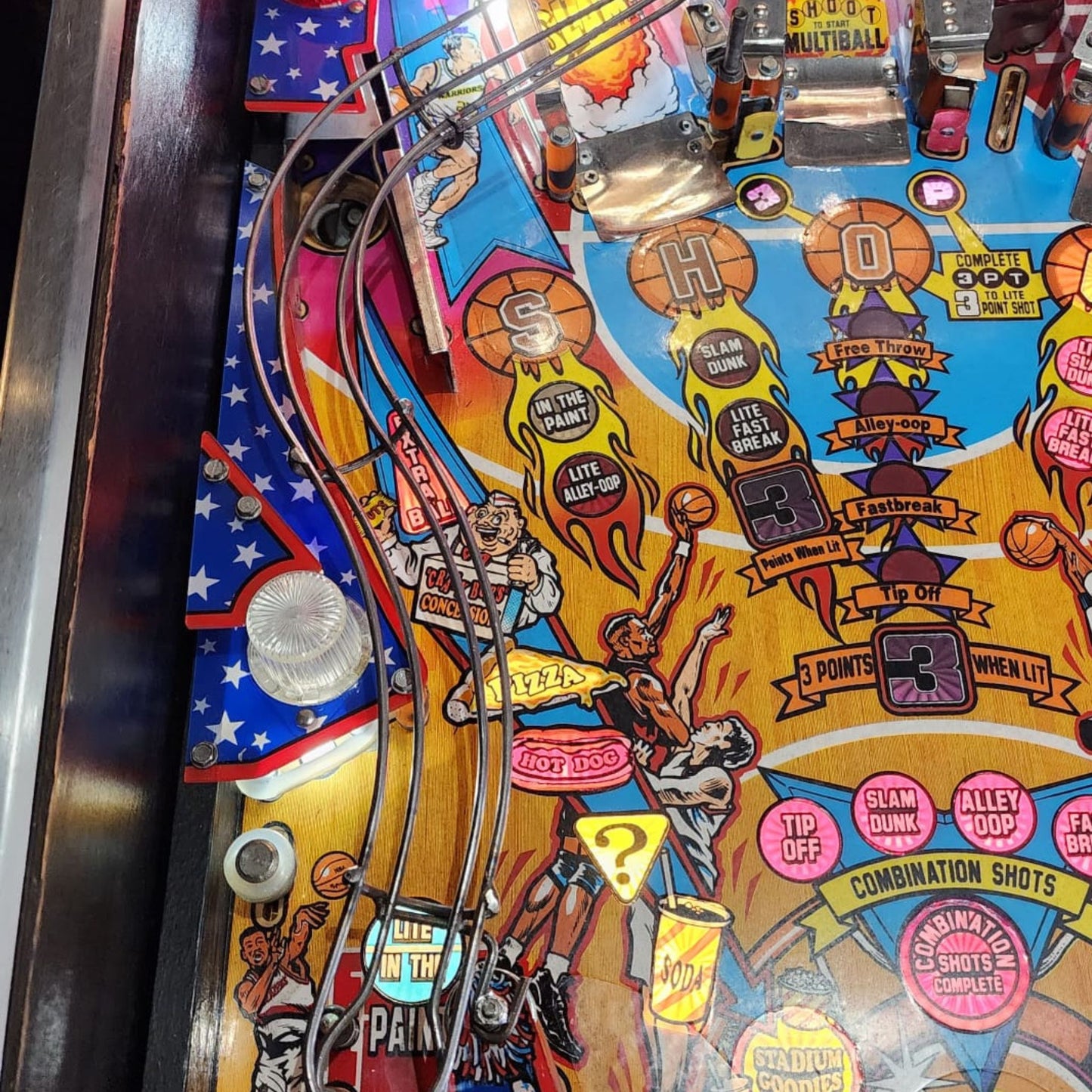 NBA Fastbreak Pinball Wavy Wireform - Pre Order