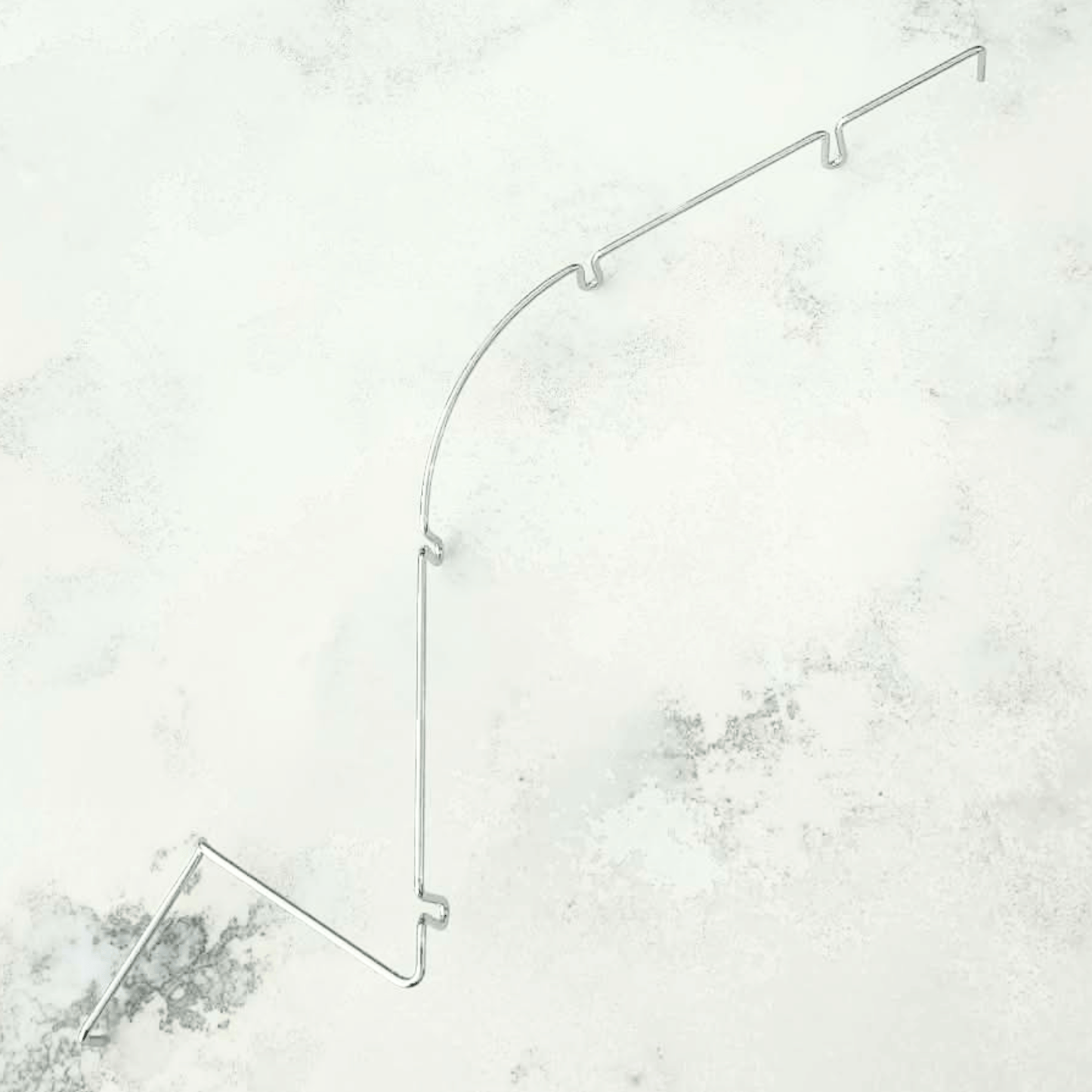 Twilight Zone Wire Fence Bottom Arch - Chrome Plated - Pinball Machine Wire Fence