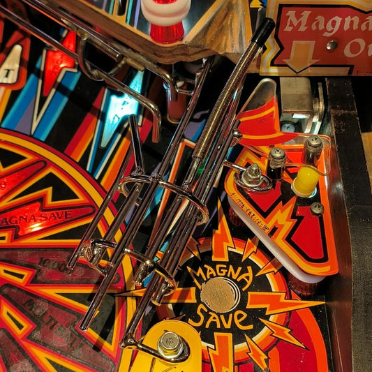 Black Knight 2000 Pinball Machine - Lower Right Wireform