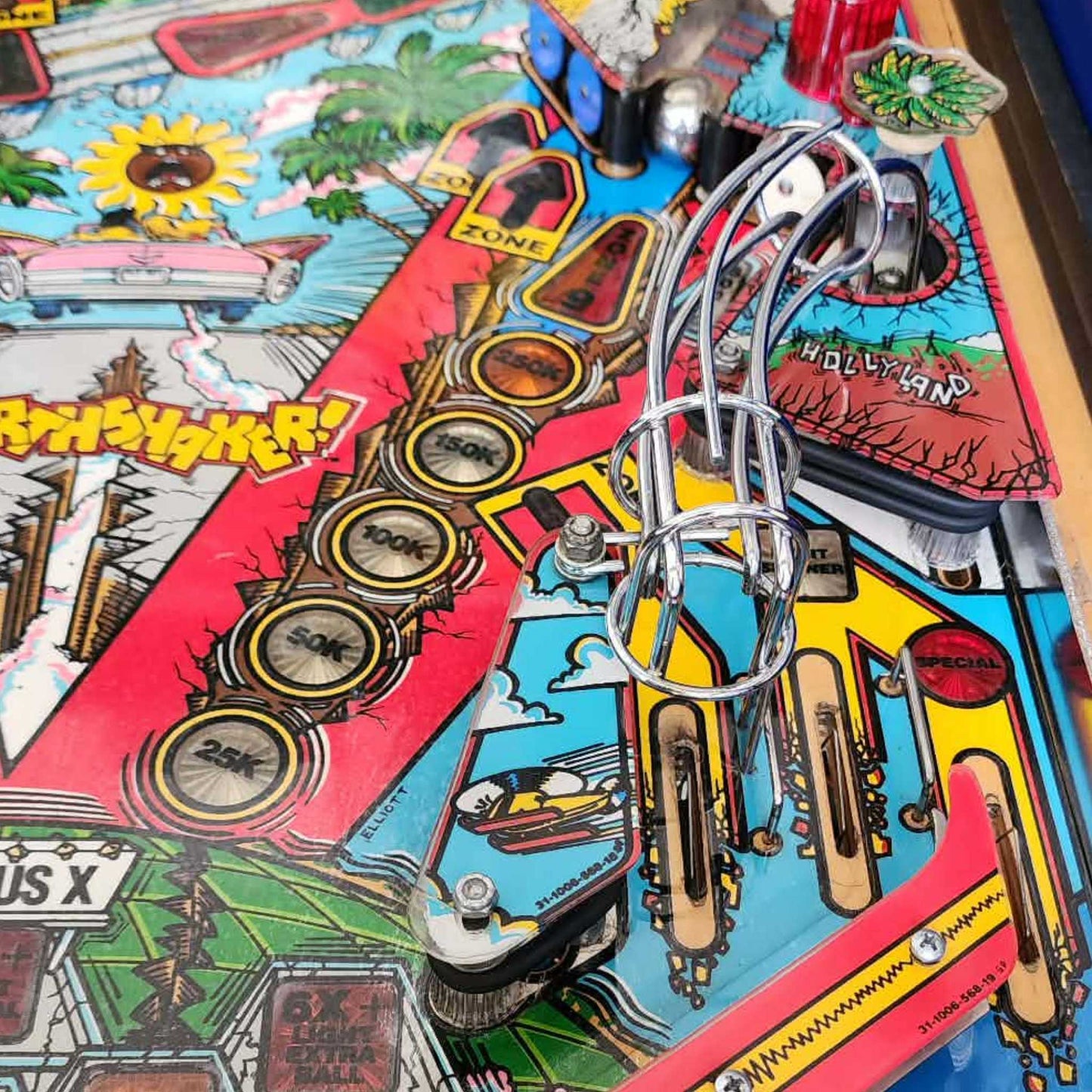 Earthshaker Lower Right Wireform