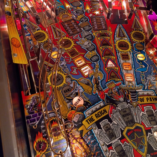 Medieval Madness Remake Pinball Wavy Wireform