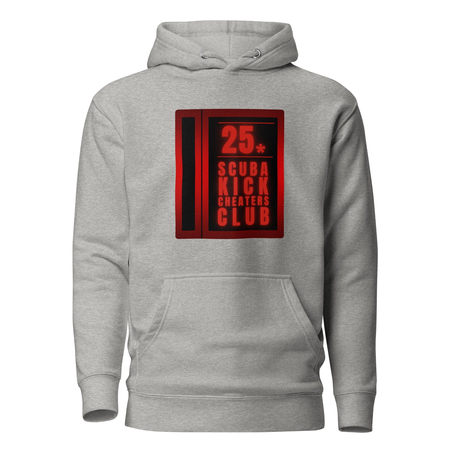 Unisex Hoodie - Scuba Kick Cheaters Club - Coin