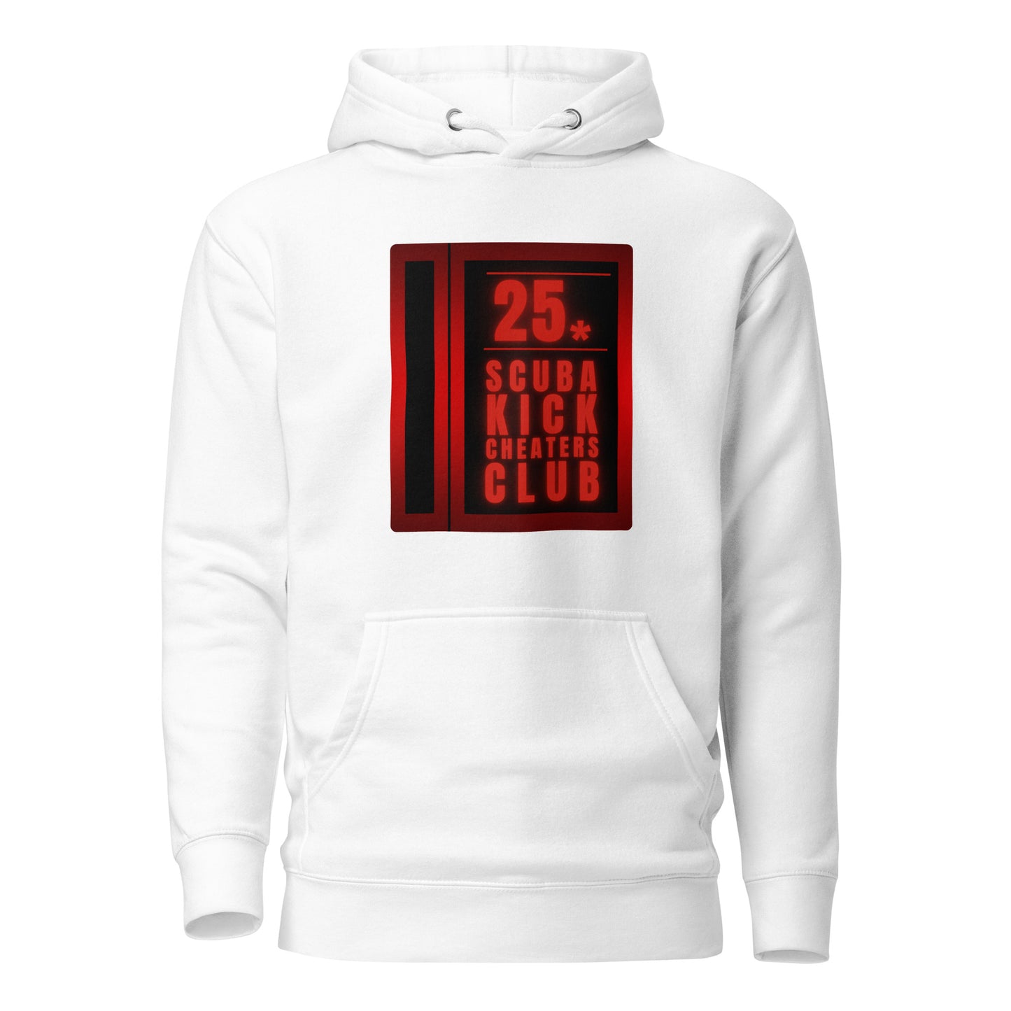 Unisex Hoodie - Scuba Kick Cheaters Club - Coin