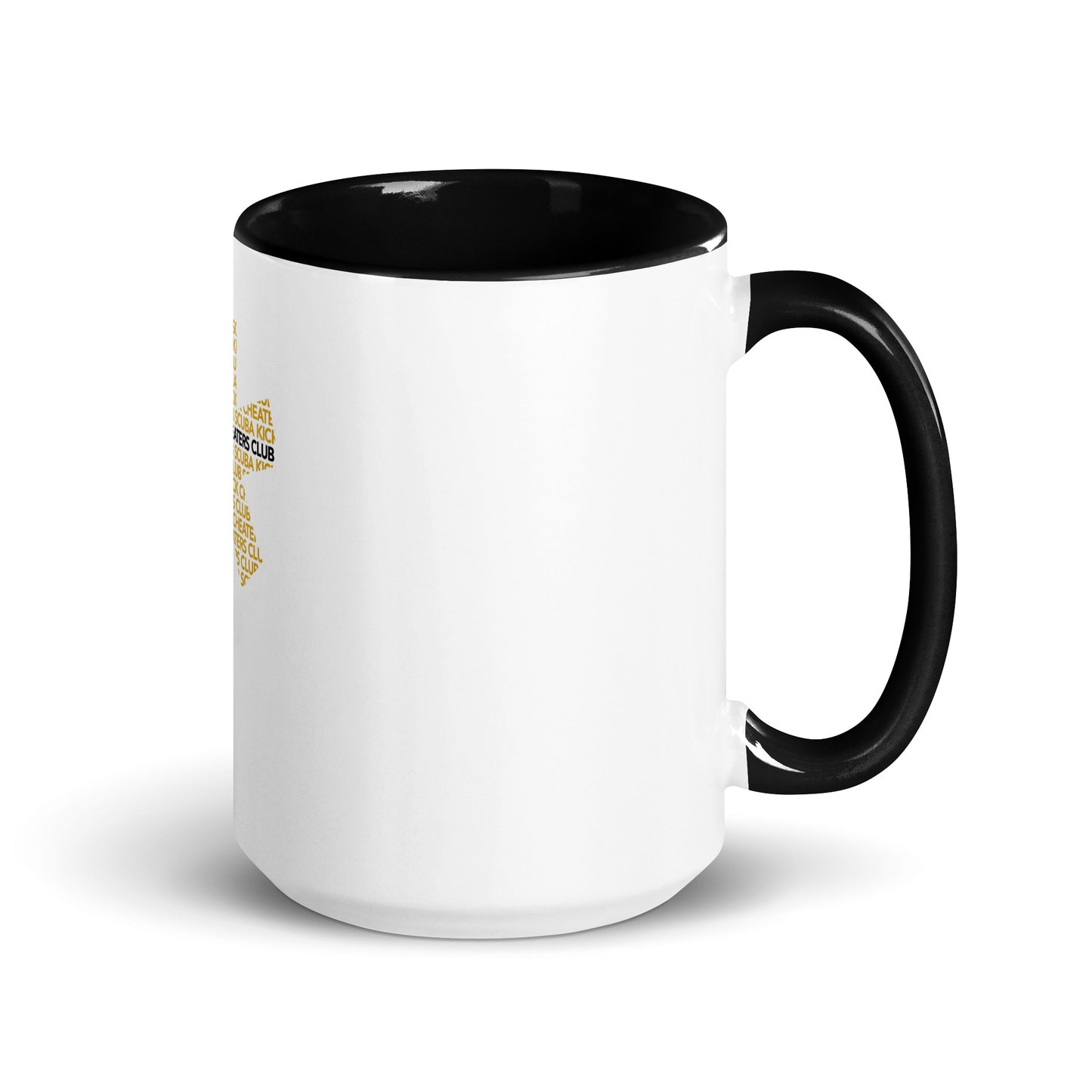 Scuba Kick Cheaters Club - Mug with Black Color Inside - Asterisk